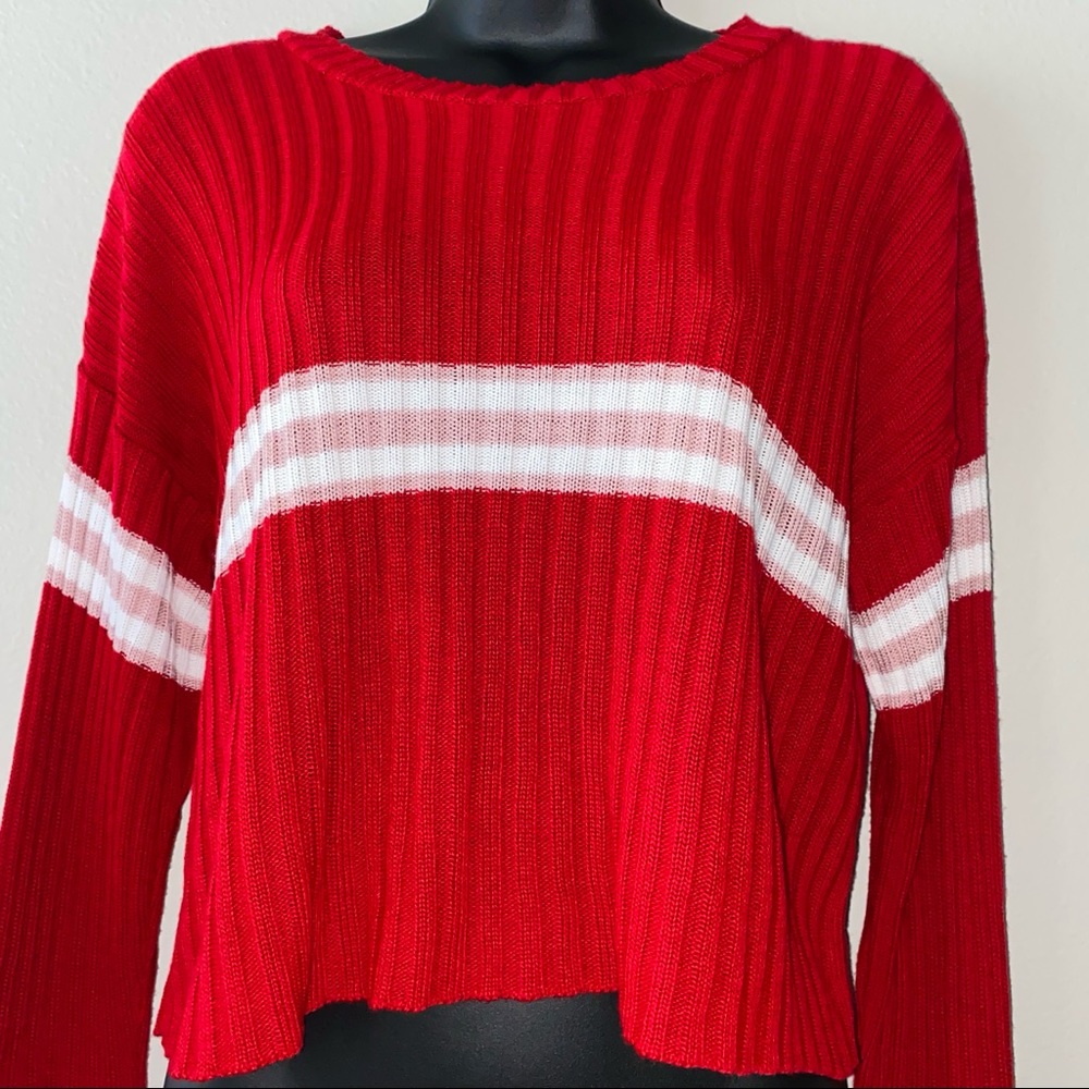 Red Crop Top